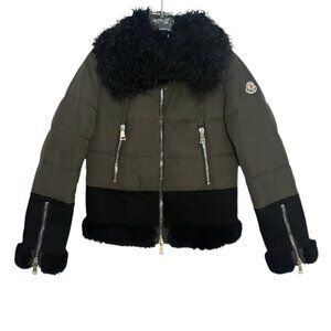 Moncler Kikilia Series army green down jacket